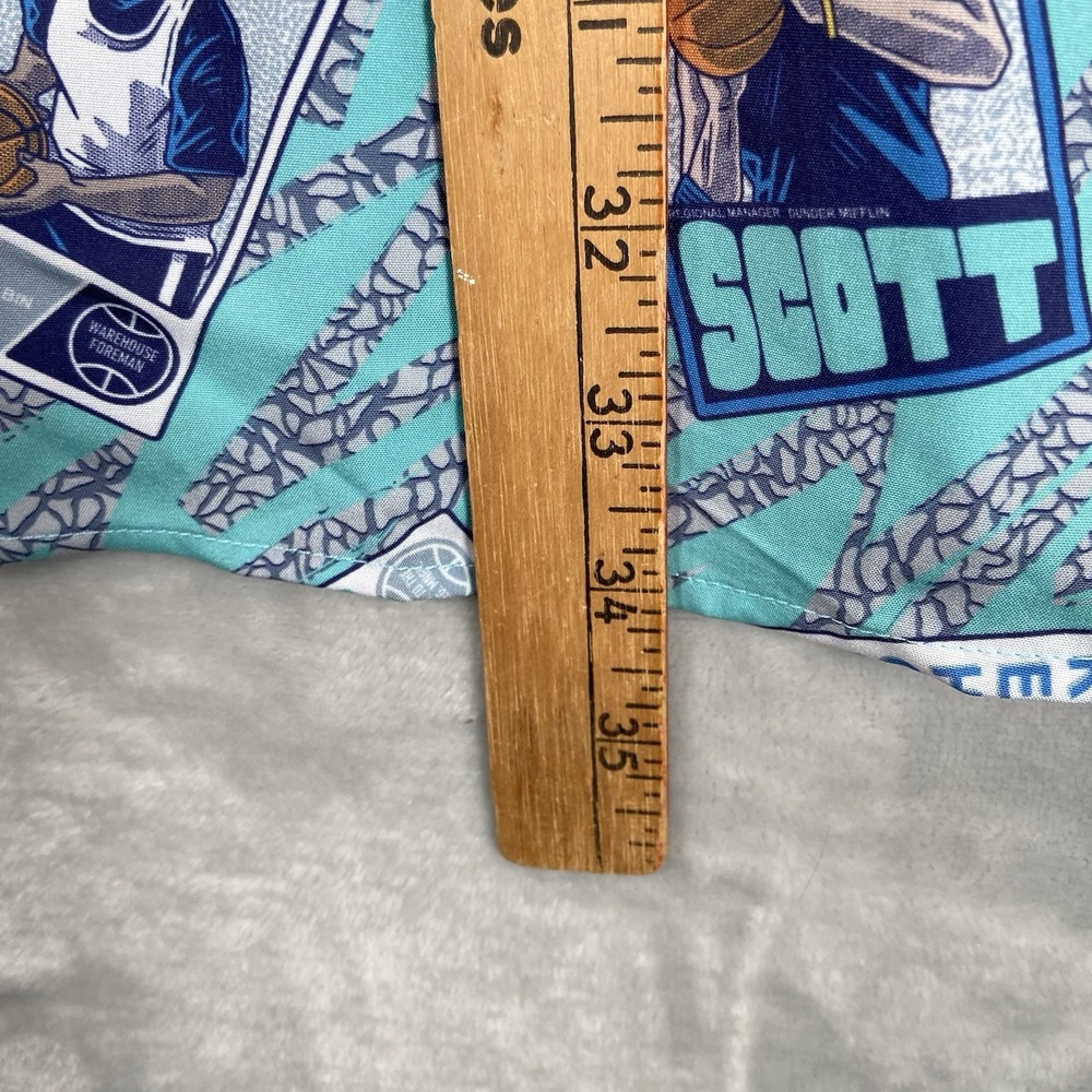 RSVLTS Shirt men's 4XL The Office x Roosevelts Button Down Basketball Cards NWT - Picture 12 of 13